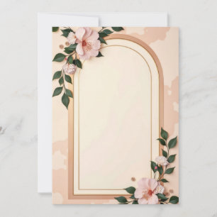 Diseño de tarjeta de invitación PREMIUM