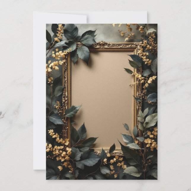 Diseño de Tarjeta de Invitación PREMIUM (Anverso)