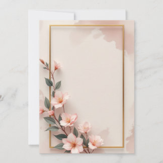 Diseño de tarjeta de invitación PREMIUM