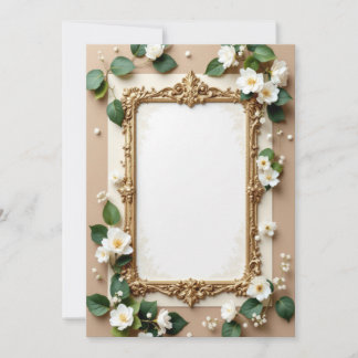 Diseño de tarjeta de invitación PREMIUM