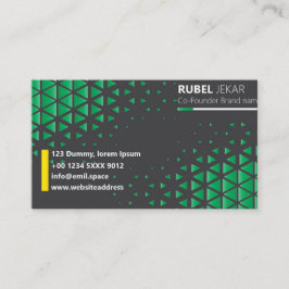 diseño de tarjeta de negocios