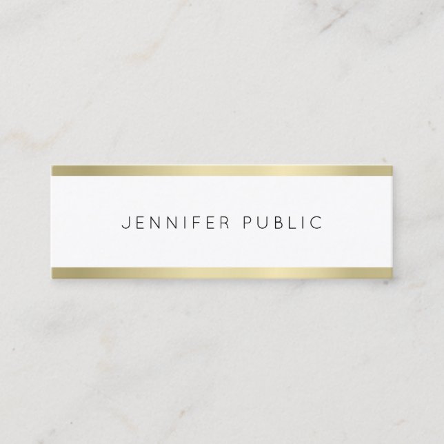 Diseño de tarjeta de presentación moderno minimali (Anverso)
