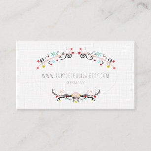 Diseño de Tarjeta de Visita Prediseñado, Negocio D