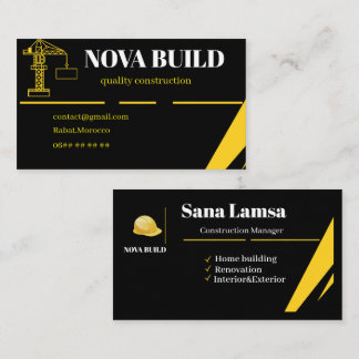 Diseño de Tarjeta de Visita Profesional