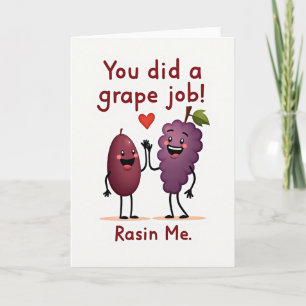 Diseño de tarjeta del día de las madres Grape Job