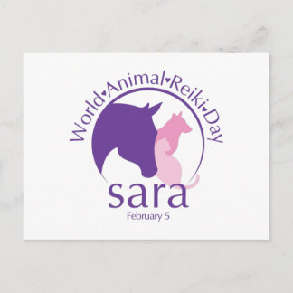 Diseño de tarjeta postal del Día Mundial del Reiki