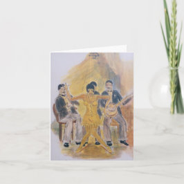 Diseño de tarjetas de notas para 2009 Roaring