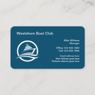 Diseño de Tarjetas de Presentación del Club de Bar
