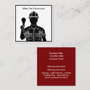 Diseño de tarjetas de visita electrónica modernas 