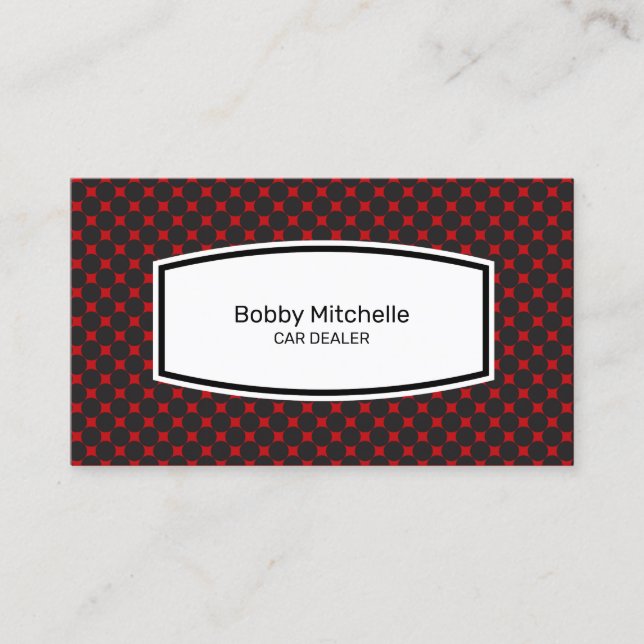 Diseño de tarjetas de visita para distribuidores d (Anverso)