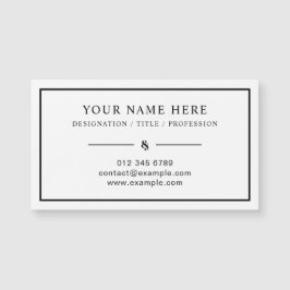 Diseño de tarjetas magnéticas profesionales para s