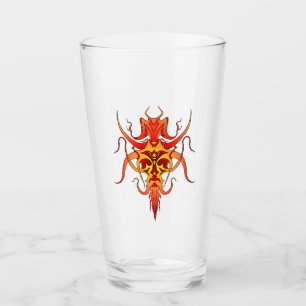 Diseño de tatuaje tribal de demonio