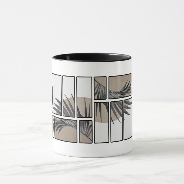 diseño de taza abstracto (Centro)
