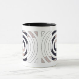 diseño de taza abstracto