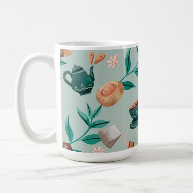 Diseño de taza de café de dos tonos (Izquierda)