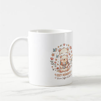 Diseño de taza de café Momentos Acogedores de Oso 