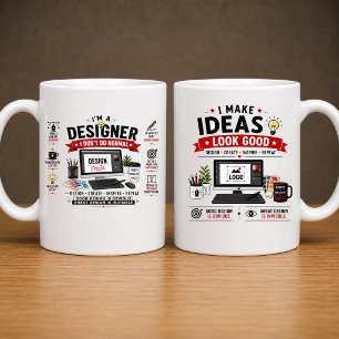 Diseño de taza de diseñador divertido Café para