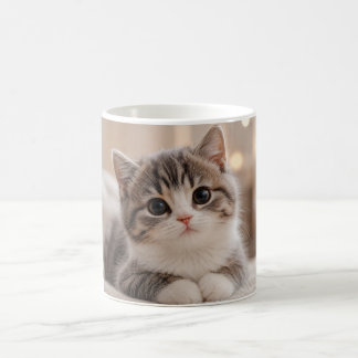 Diseño de taza de gatito lindo | Taza de café de g
