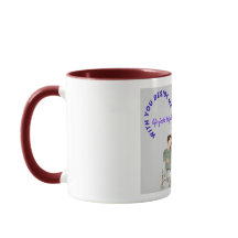 Diseño de taza para enamorados románticos