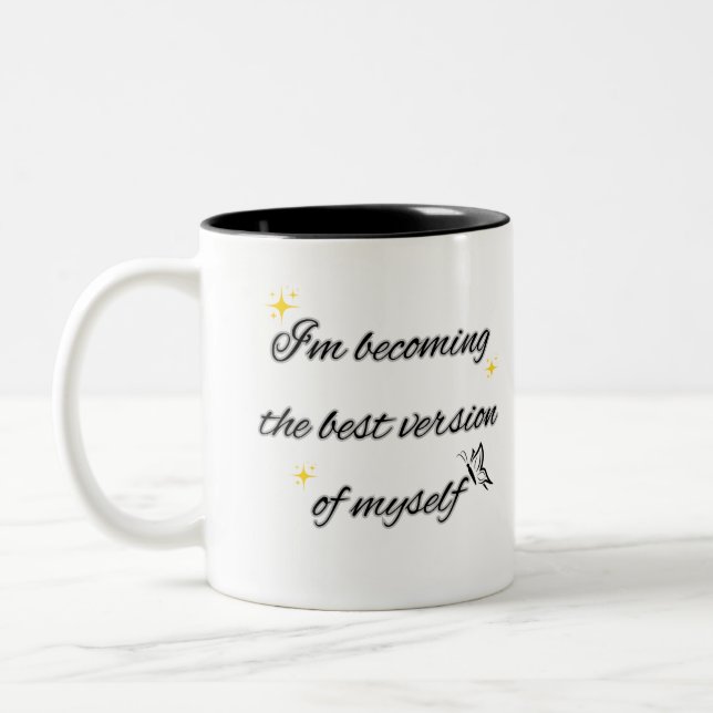 diseño de tazas de presupuesto motivacional (Izquierda)