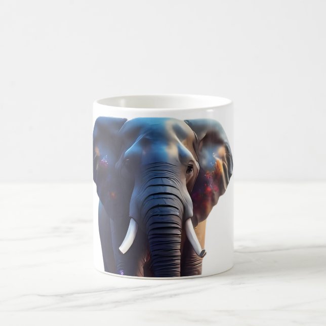 Diseño de tazas de vidrio templado elefante Mosaic (Centro)