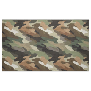 Diseño de tela con patrón de camuflaje moderno y e