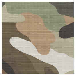 Diseño de tela con patrón de camuflaje moderno y e