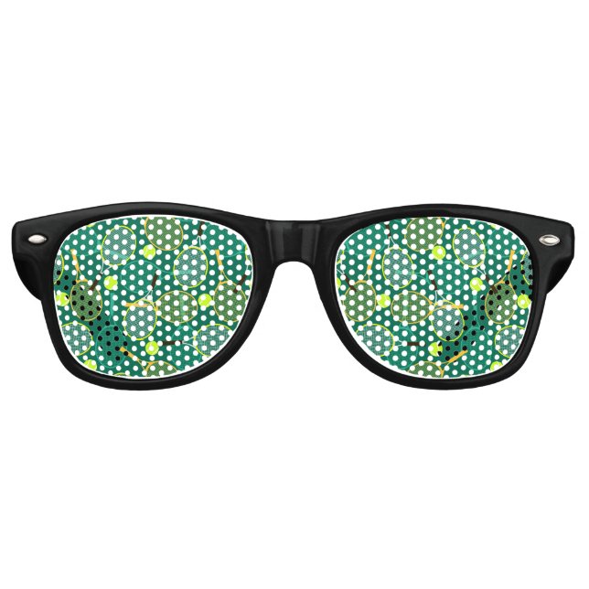 Diseño de tenis Gafas de sol retro Fiesta (Anverso)