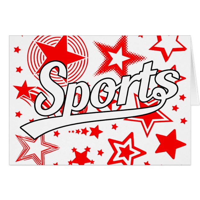 Diseño de texto: blanco de los DEPORTES + tu propi (Anverso (Horizontal))