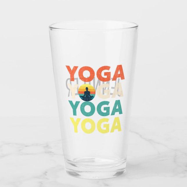 Diseño de texto de yoga (Anverso)