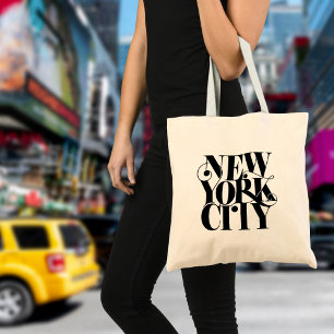 Diseño de texto en la ciudad de Nueva York, Bolsa