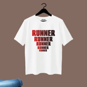 Diseño de texto sobre camiseta deportiva