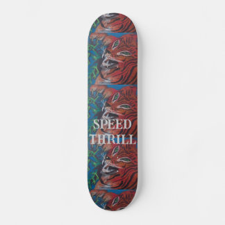 DISEÑO DE TIGER SKATE BOARD POR PAULA REILLY