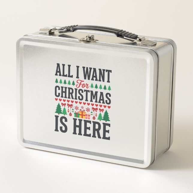 Diseño de tipografía de regalos de Navidad (Anverso)