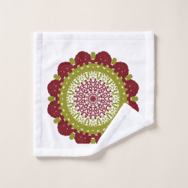 Diseño de toalla de mandala elegante para hogar y