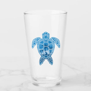 Diseño de tortugas tropicales en el mar azul