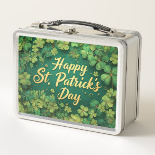 Diseño de trébol del día feliz de San Patricio
