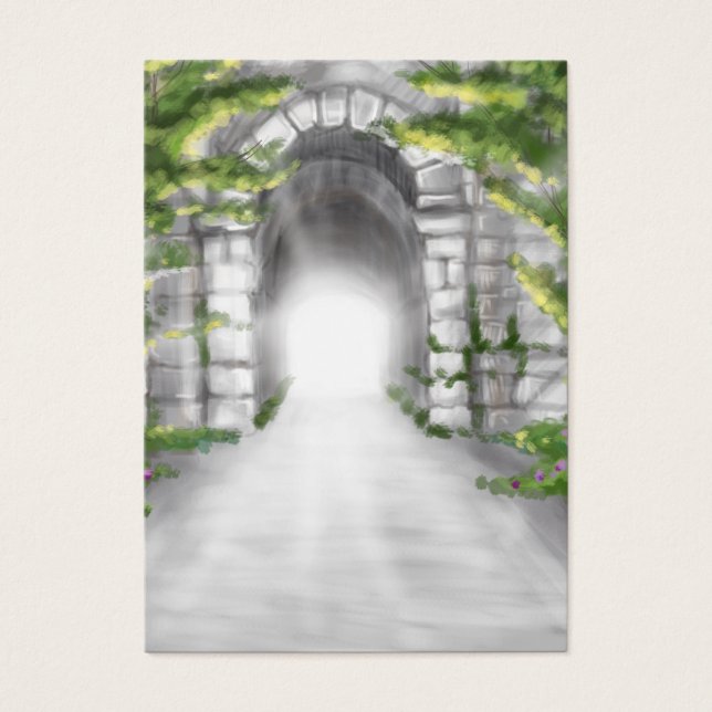 diseño de túnel de piedra de bonito (Frente)