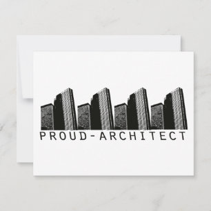 Diseño de un arquitecto orgulloso