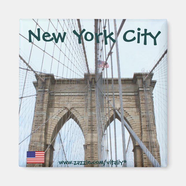 Diseño de un imán de puente en Brooklyn, Nueva Yor (Frente)