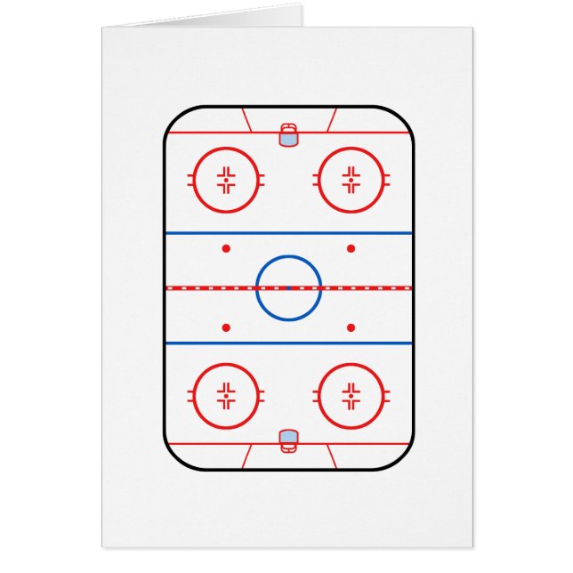 Diseño de un juego de hockey sobre hielo con diagr (Frente)