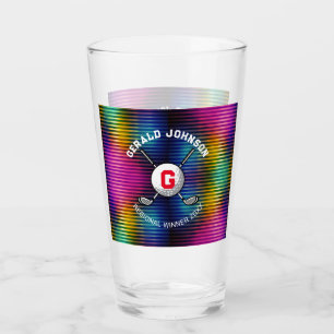 Diseño de un monograma de golf elegante y minimali