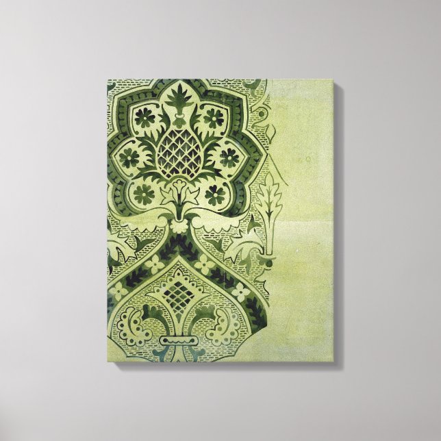 Diseño de una impresión de papel de pared eclesiás (Anverso)