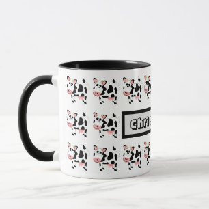 Diseño de vaca de taza