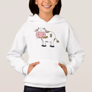 Diseño de vaca linda Arte de animal de granja ador