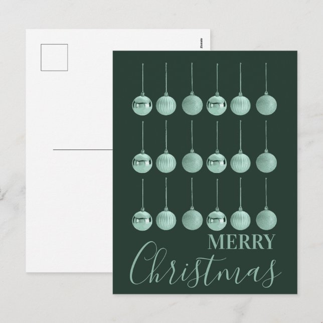 Diseño de Vector de Adorno de Navidad Totalmente B (Anverso / Reverso)