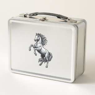 Diseño de vector de caballo encabritado de grabado