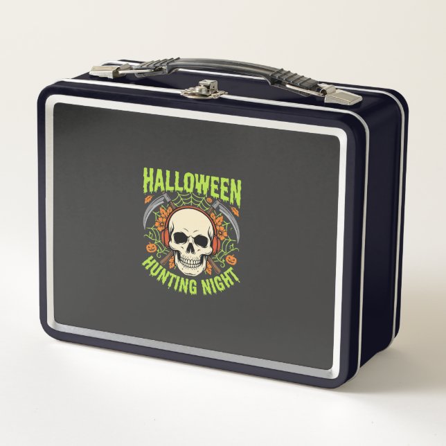 Diseño de vector de calavera de guadaña de noche d (Anverso)