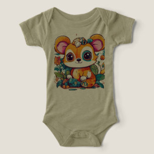 Diseño de vector de camiseta de animales para niño