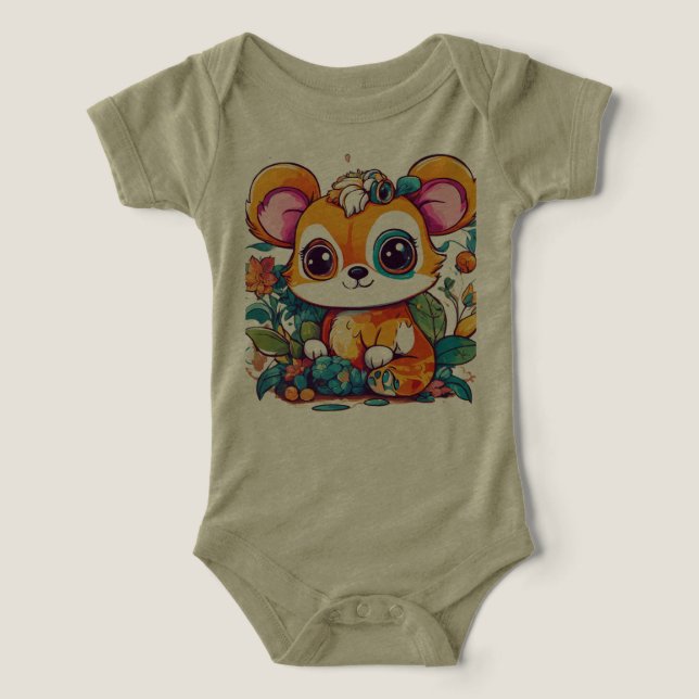 Diseño de vector de camiseta de animales para niño (Diseño delantero )